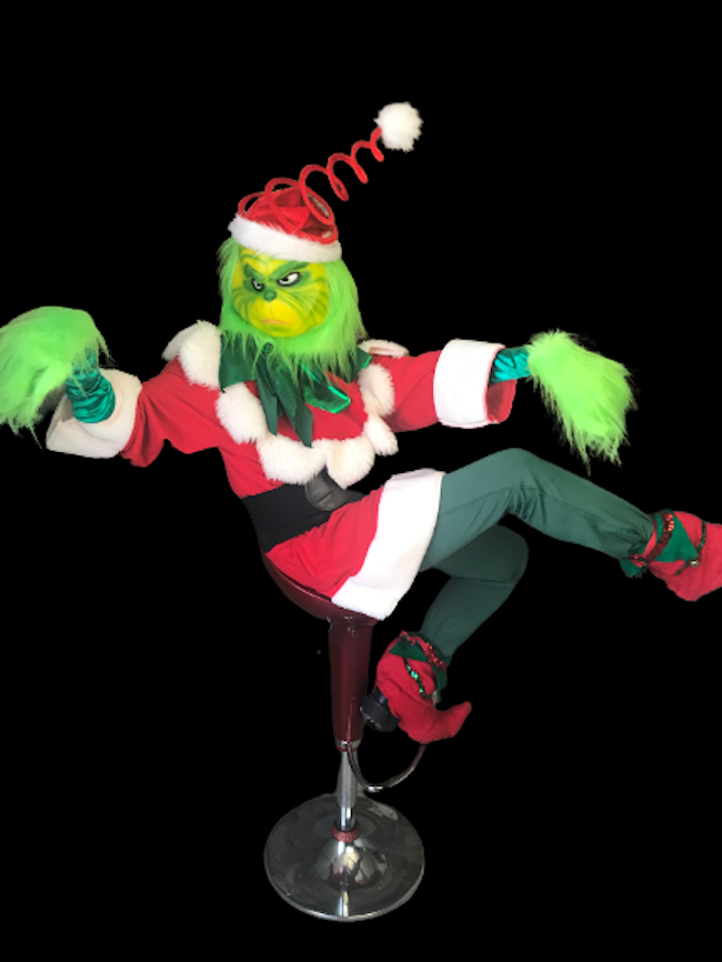 Grinch black background
