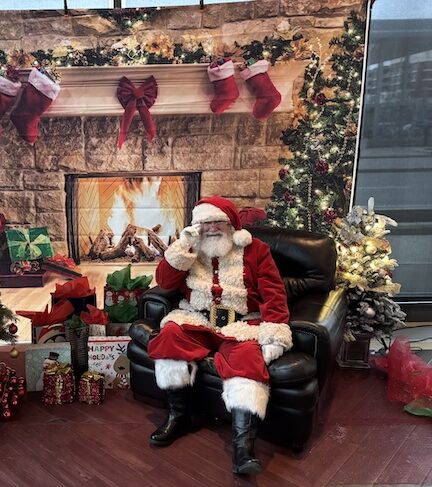 Santa Emerson new suit