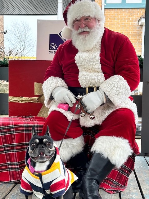 Santa Brian with Pet